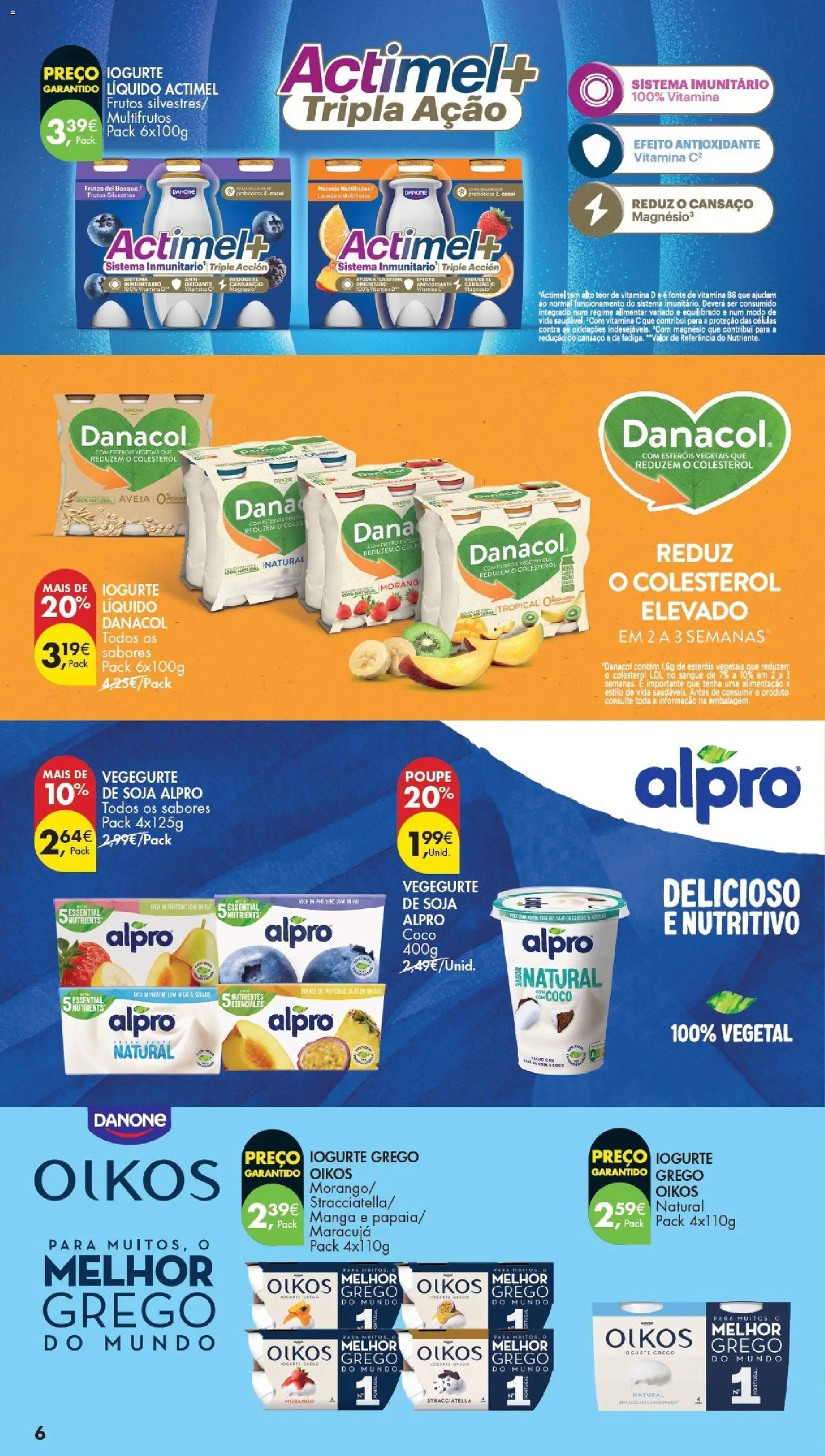 Pingo Doce Special Iogurtes Julho 2026 │ válido de 14/07/2026 | Página: 6 | Produtos: Soja, Probióticos, Iogurte, Vitamina d