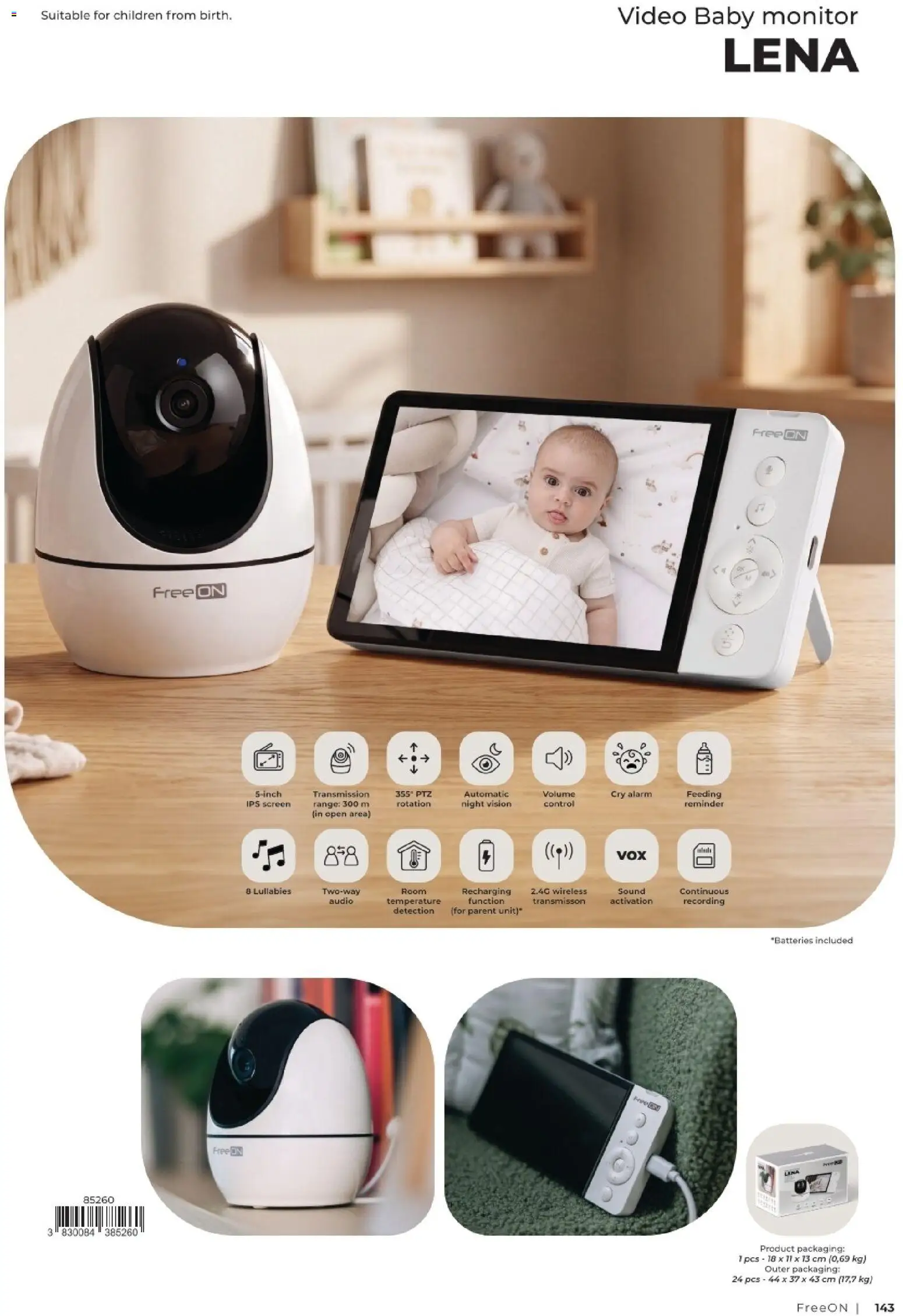 Baby Center katalog | vrijedi od 01.01.2027 | Stranica: 143 | Proizvodi: Monitor, Video, Audio