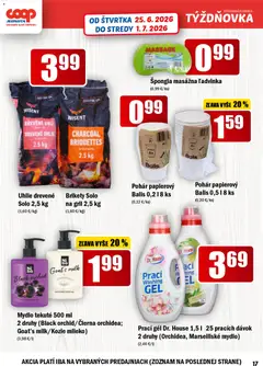 COOP Jednota leták platný od 25.06.2026 | Strana: 17