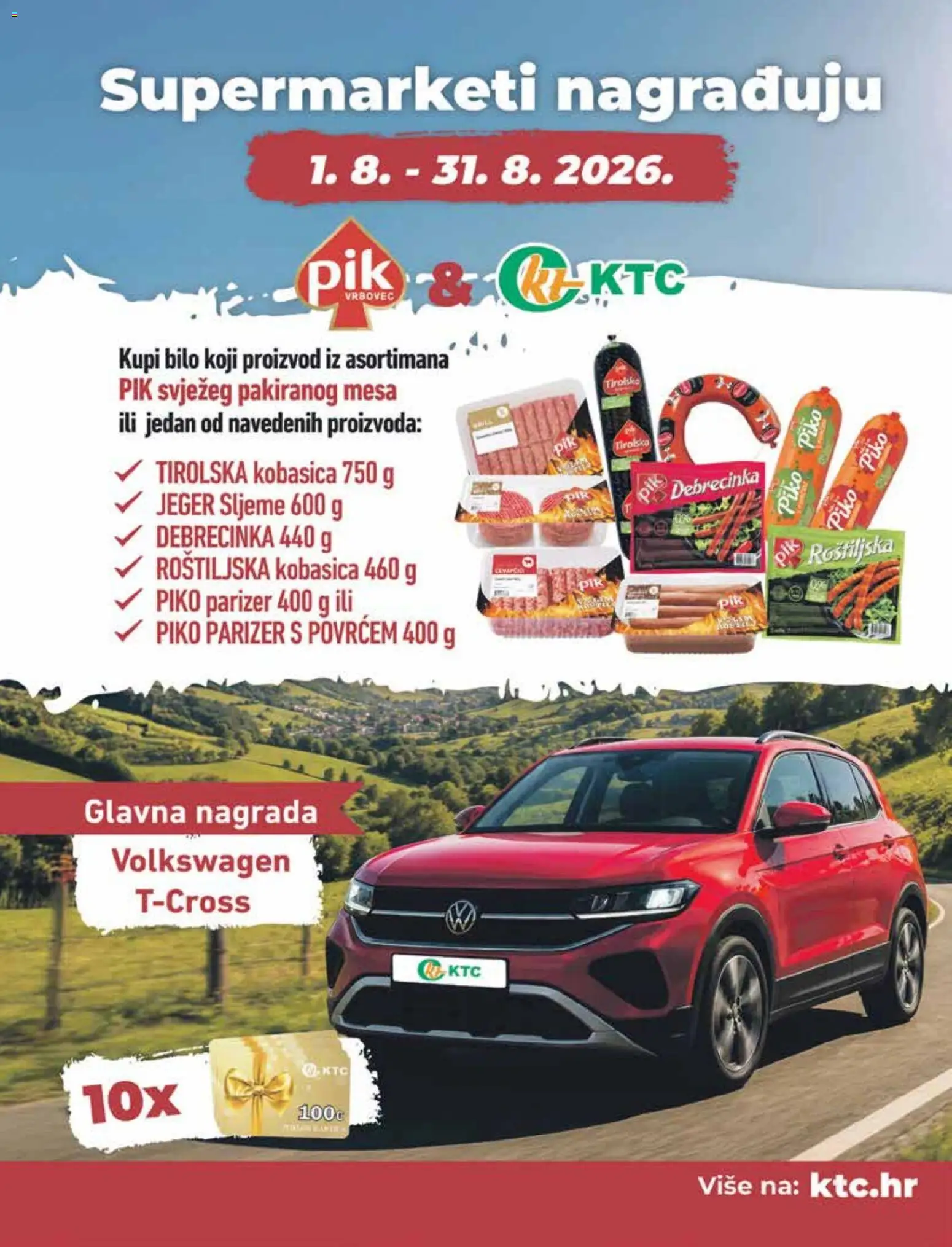 KTC katalog | vrijedi od 12.08.2026 | Stranica: 9 | Proizvodi: Jeger, Kobasica, Parizer