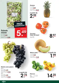 Sligro Promo - Voorbeeld van een folder van Sligro, geldig van 13/08/2026 | Pagina: 6 | Producten: Ananas, Salade, La