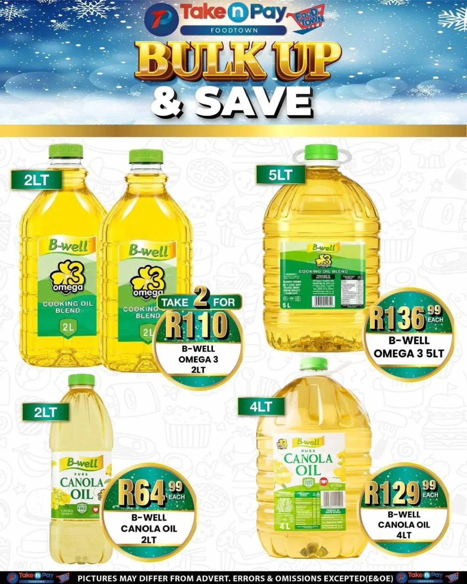New Take n Pay catalogue – valid from 08.06.2026 | Page: 36 | Products: Oil