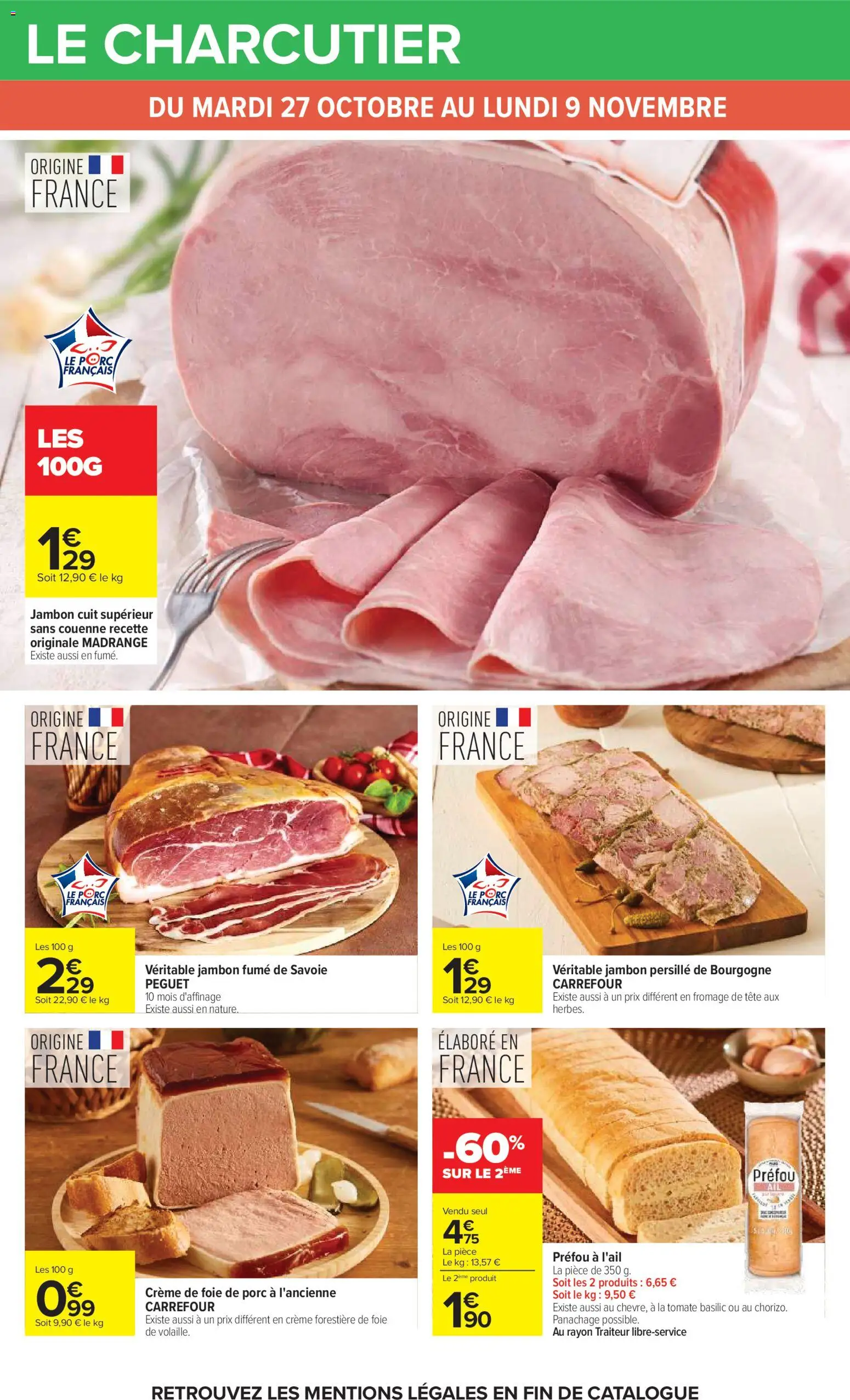 {H1} | Page: 21 | Produits: Tomate, Porc, Foie, Crème