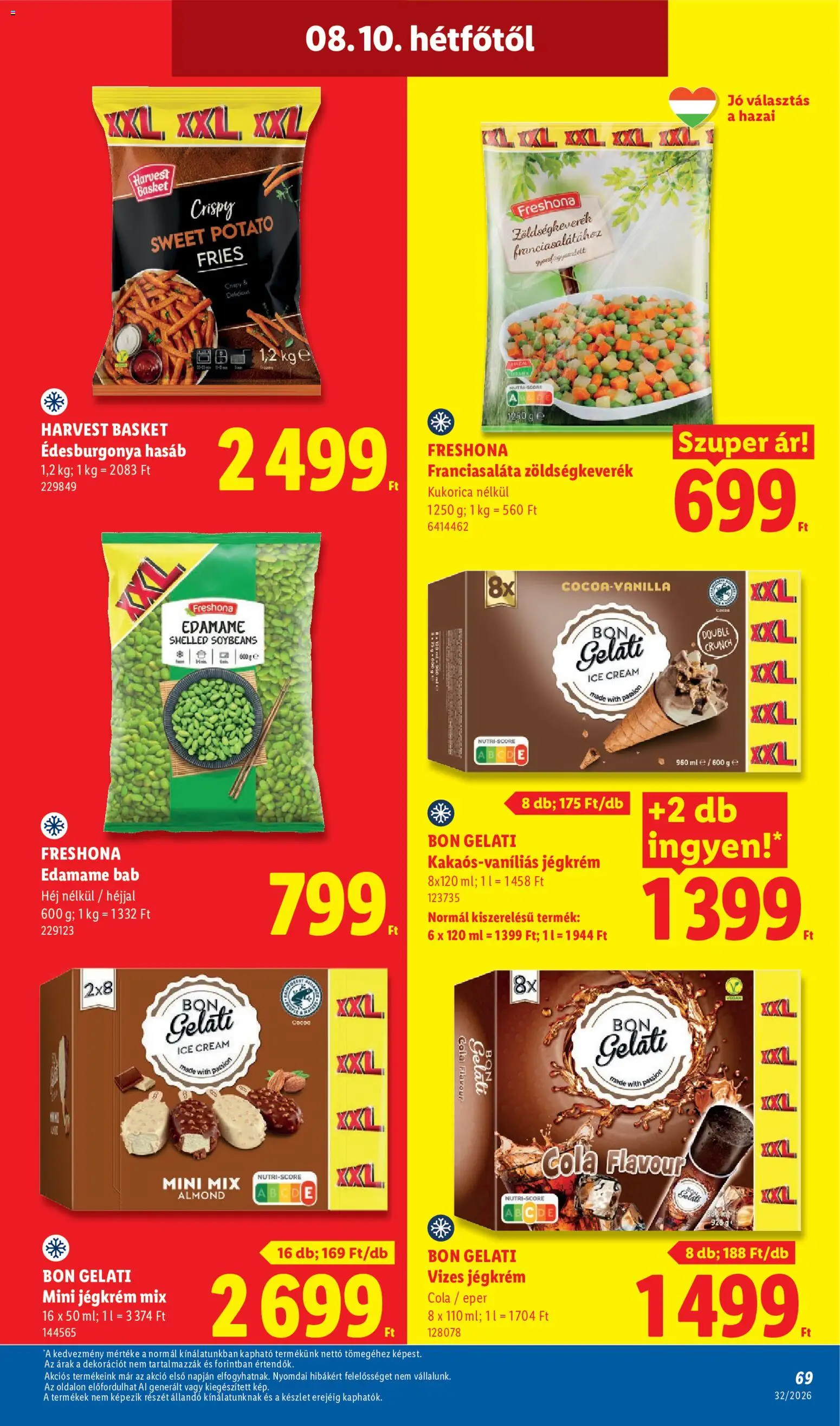 Lidl akciós ujság - amely érvényes a következő dátumtól: 2026.08.06. | Oldal: 69