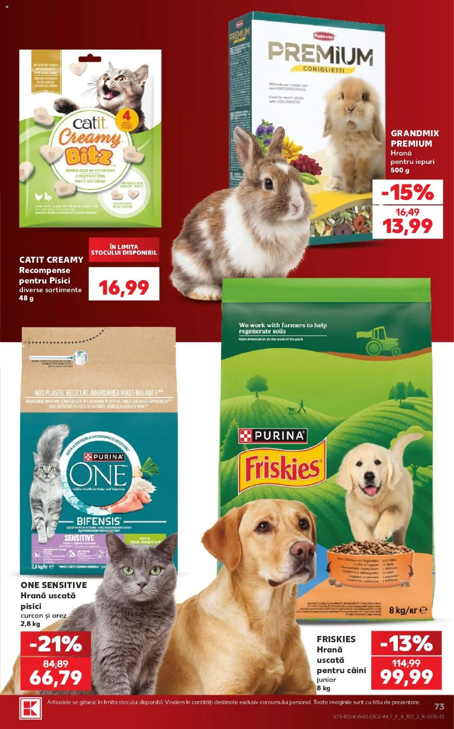 Noul catalog Kaufland – valabil de la 30.09.2026 | Pagină: 73 | Produse: Premium, Orez, Legume