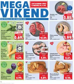 Svinjski vrat, bez kostiju - Pregled kataloga iz trgovine Kaufland, vrijedi od 30.09.2026 | Stranica: 46