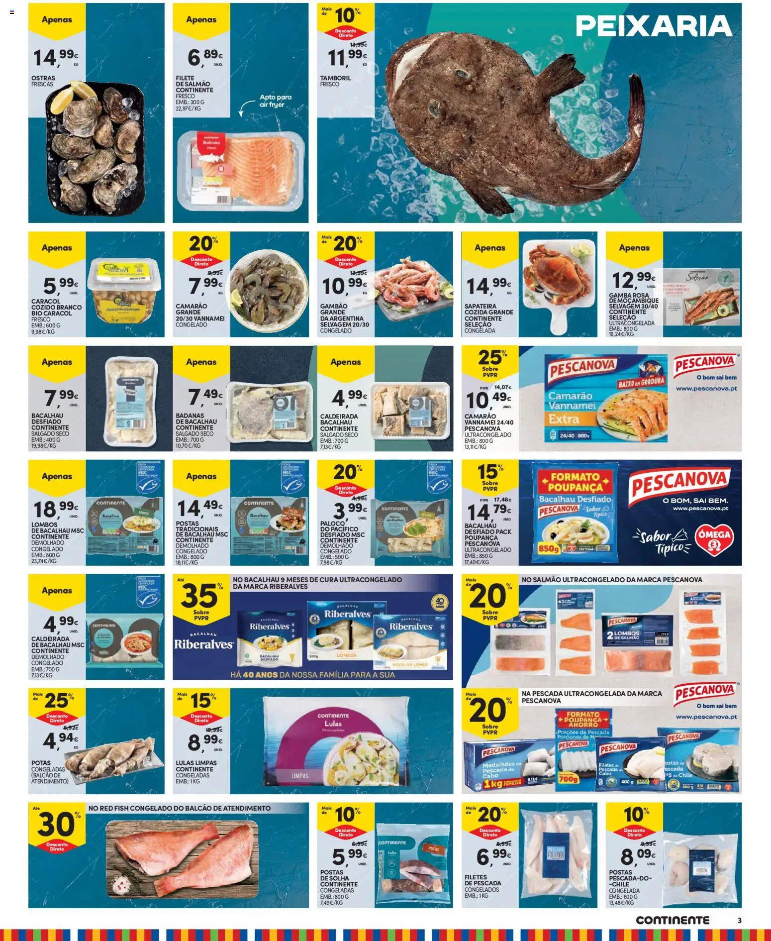 Continente Madeira │ válido de 07/07/2026 | Página: 5 | Produtos: MP3, Cabo, Ostras, Lulas