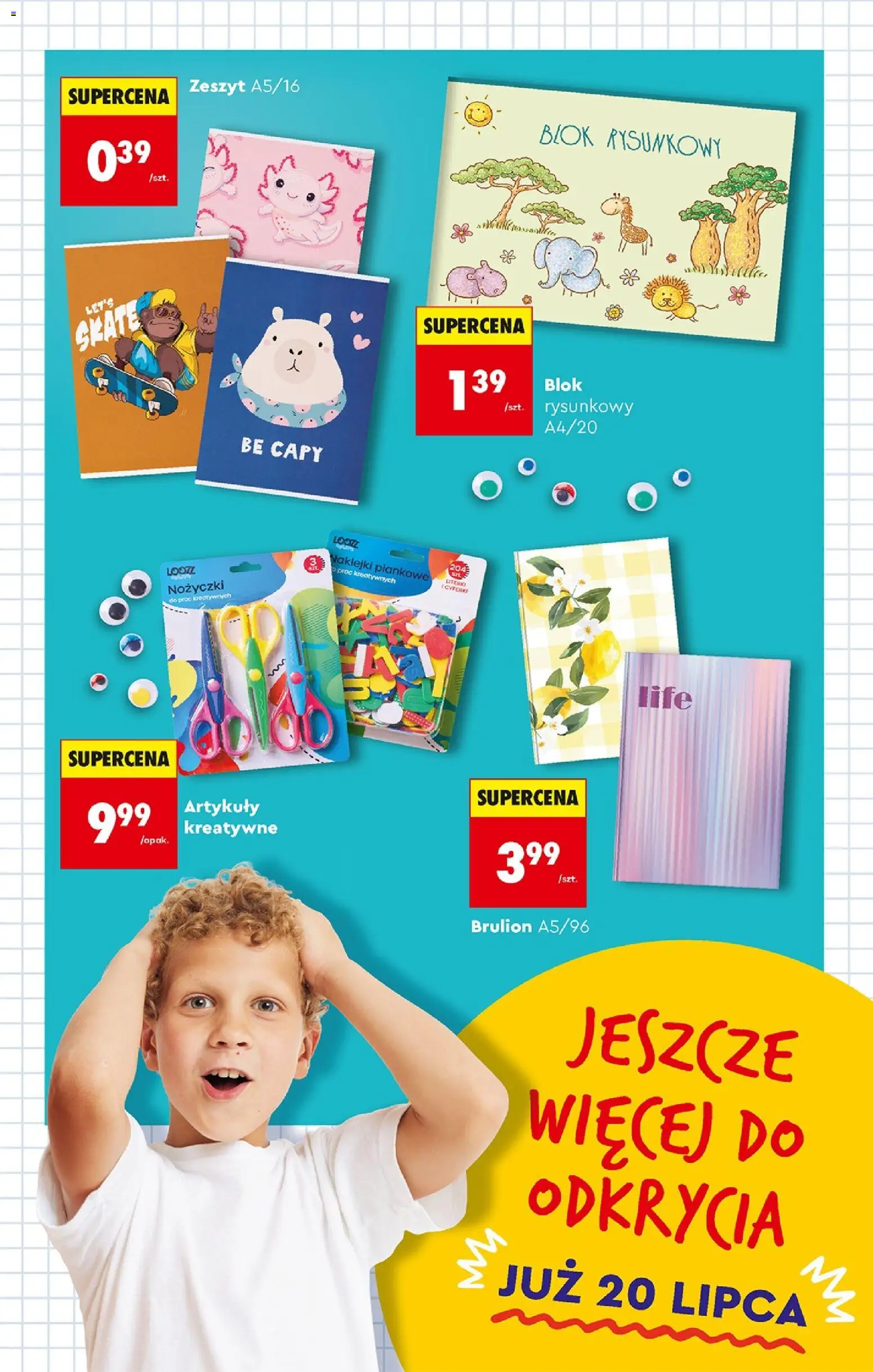 Biedronka Polsko leták - Codziennie niskie ceny od 16.07.2026 | Strana: 47 | Produkty: Blok