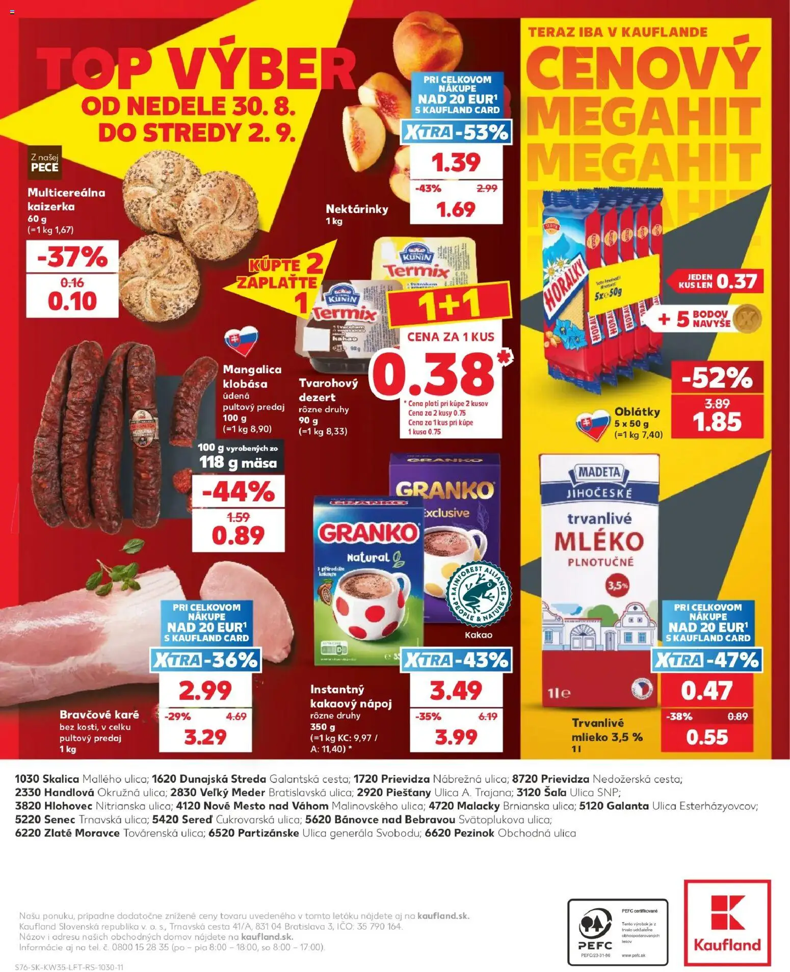 Kaufland SK akciós ujság - amely érvényes a következő dátumtól: 2026.08.27. | Oldal: 76
