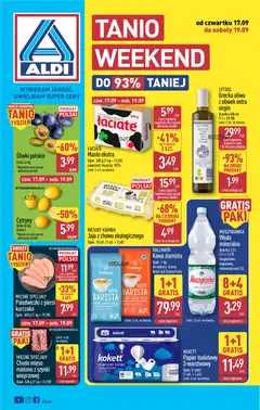 Pogląd oferty "Aldi gazetka - Oferta weekendowa" - ważna od 17.09.2026