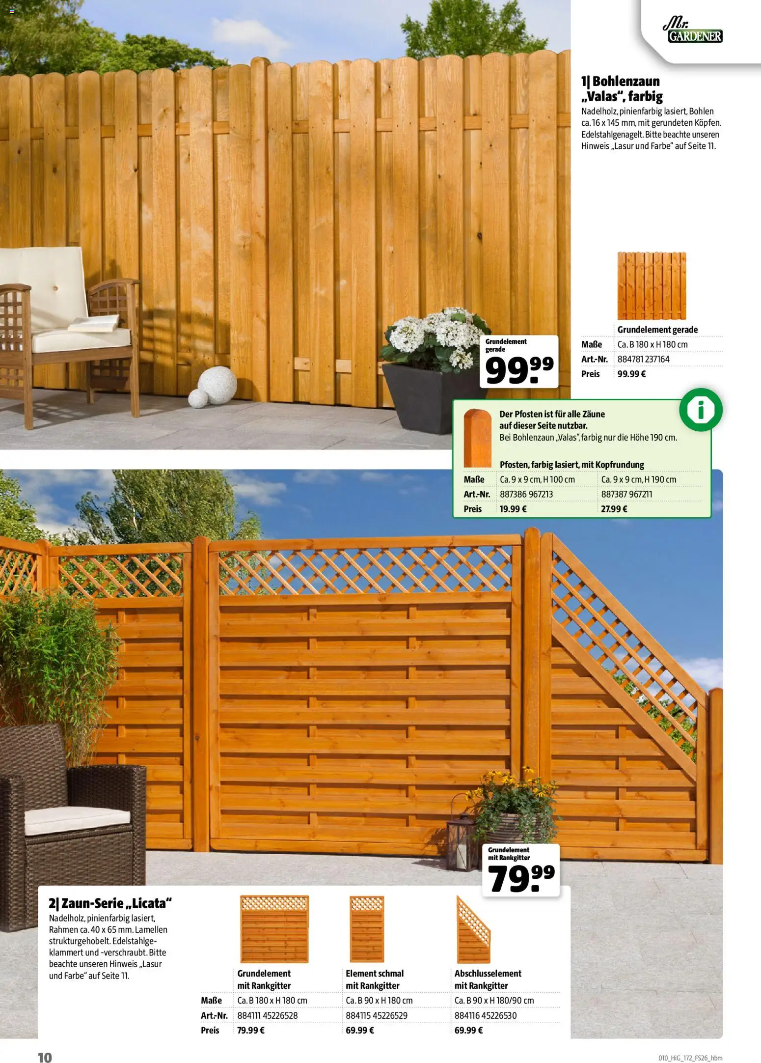 Hagebau Gartengestaltungsortiment – gültig ab 02.03.2026 | Seite: 10