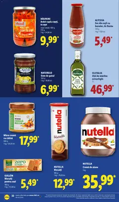 Ofertele Lidl valabile de la 12.10.2026 | Pagină: 22