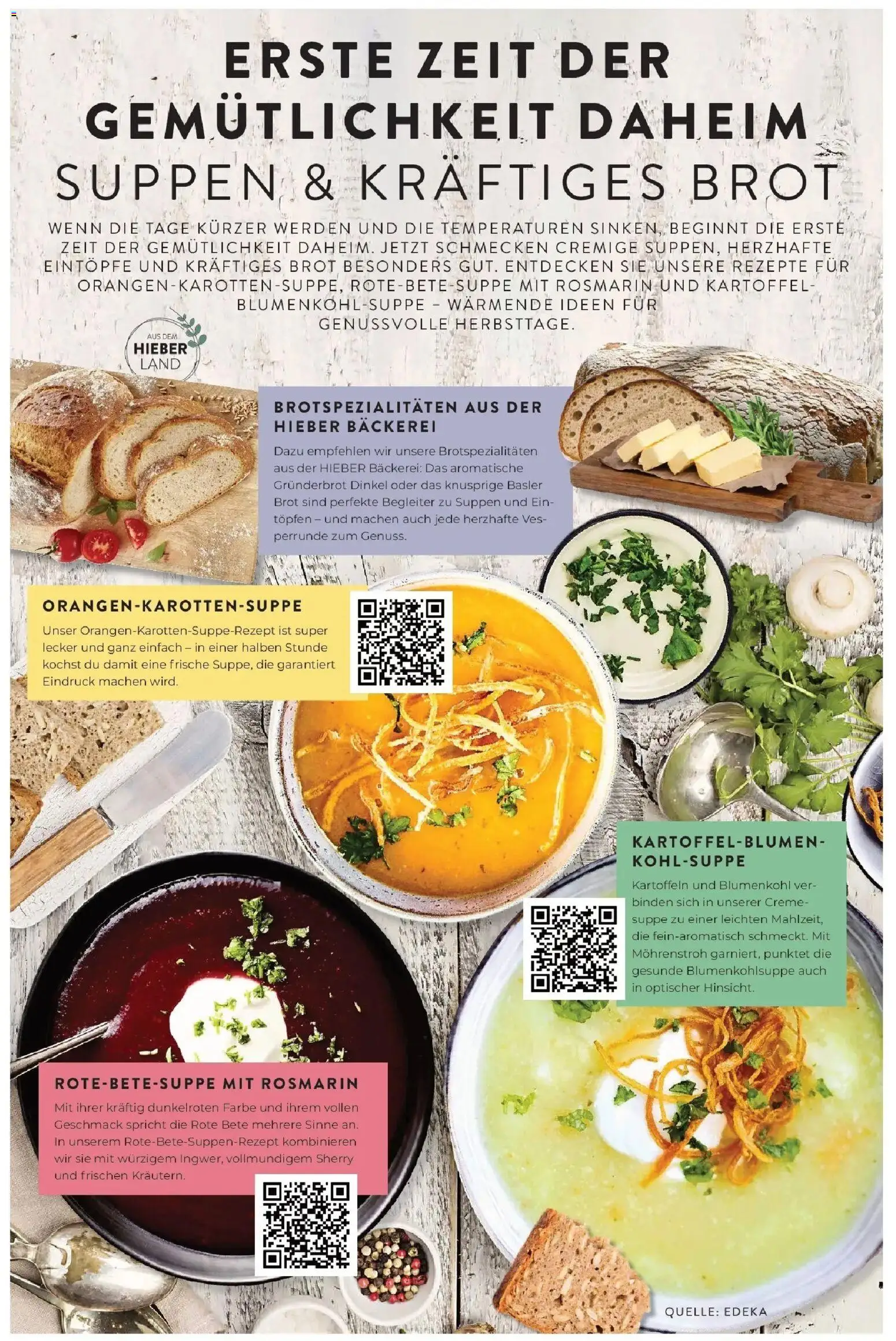 Edeka Prospekt Schliengen (ab 28.09.2026) » Angebote Online | Seite: 2 | Produkte: Creme, Kartoffeln, Blumenkohl, Brot