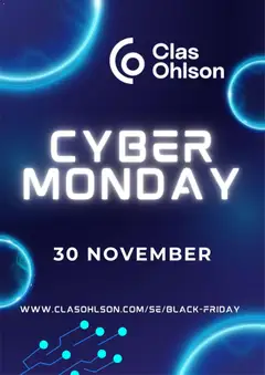 Clas Ohlson - Cyber Monday förhandsinformation - Förhandsvisning av reklamblad från butik Clas Ohlson aktuell från 20/10/2026