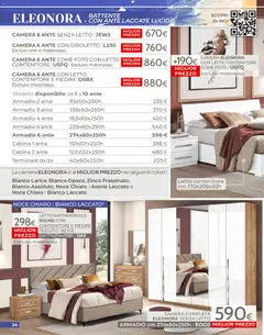 Anteprima del volantino Mondo Convenienza volantino Camere valido a partire dal 01/07/2026 | Pagina: 24 | Prodotti: Letto matrimoniale, Letto contenitore, Contenitore, Armadio