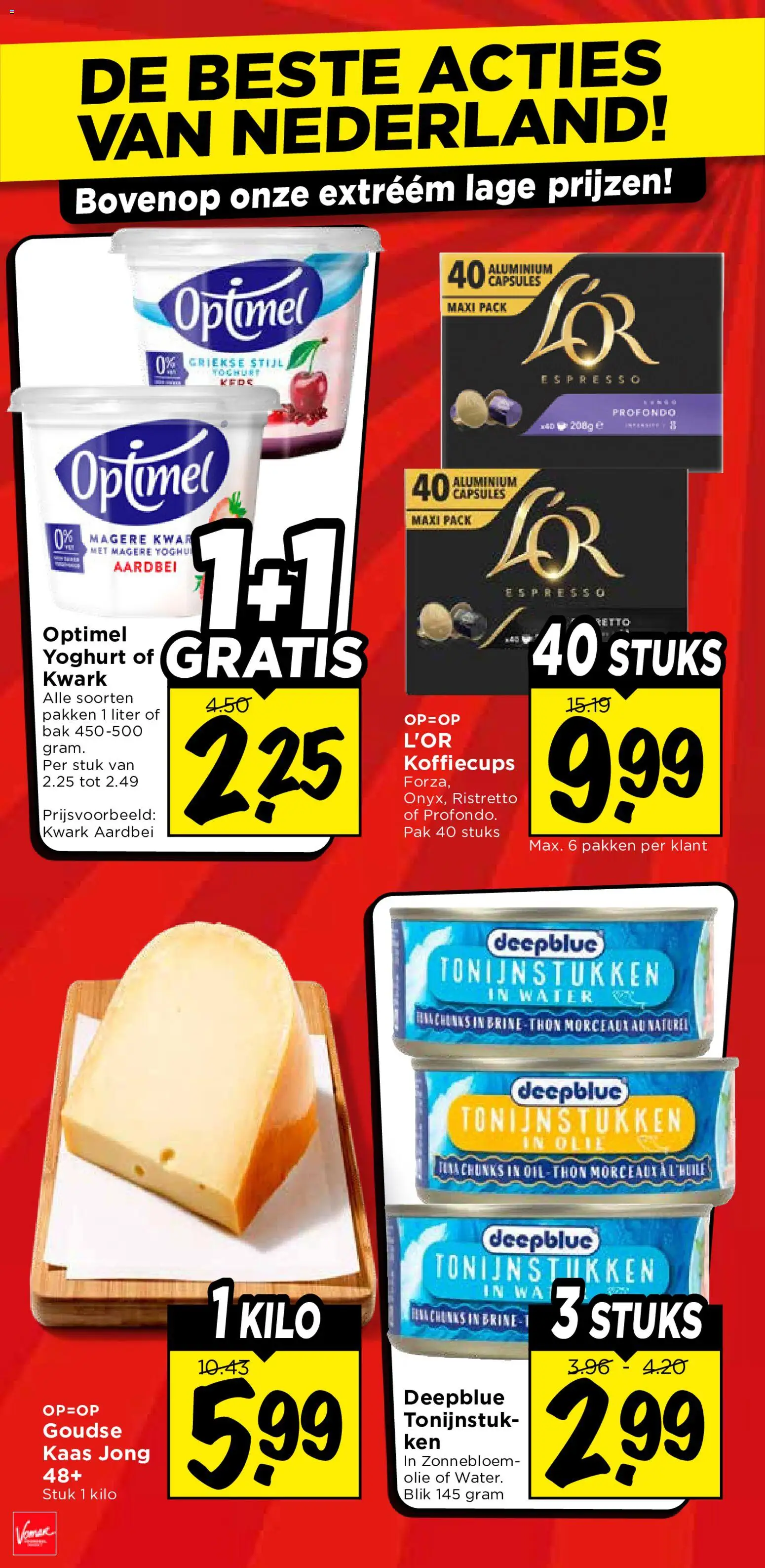 {H1} | Pagina: 9 | Producten: Yoghurt, Olie, Capsules, Water