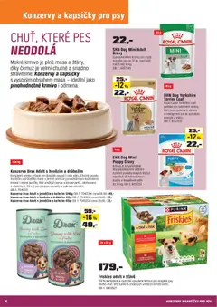 Náhled letáku OBI leták - Chovatelské potřeby od 15.09.2026 | Strana: 4 | Produkty: Vitamíny, Kapsičky, Paštika, Kapsičky pro psy