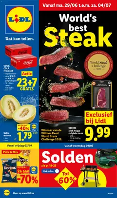 Lidl Folder week 27 - Voorbeeld van een folder van Lidl, geldig van 29.06.2026