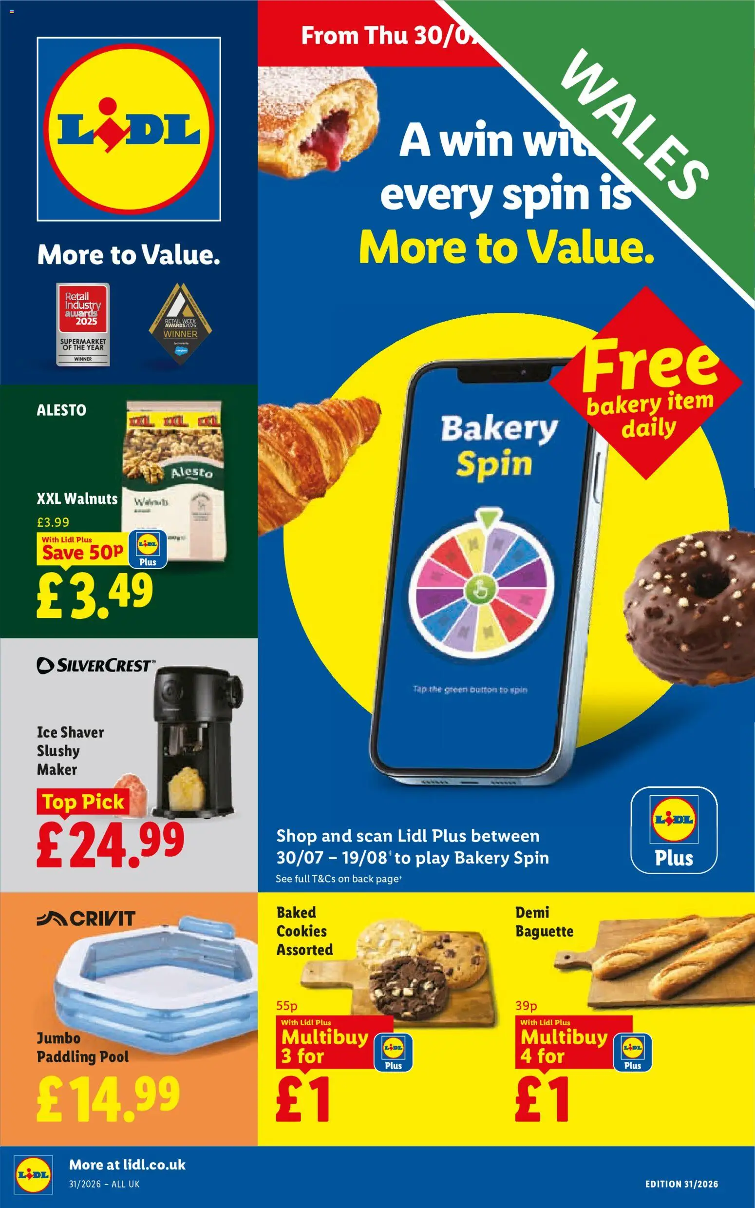 Weekly offers Wales (30/07/2026 - 05/08/2026) catalogue cover