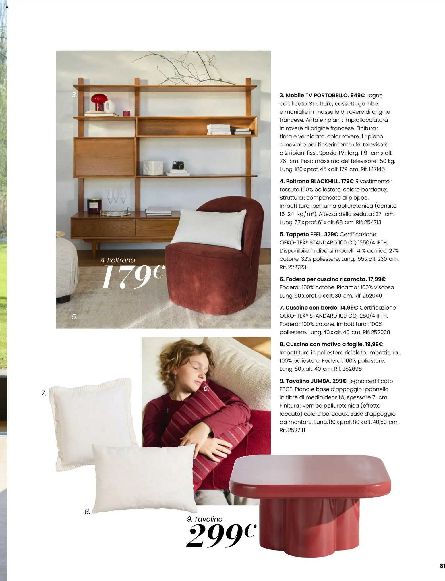 Volantino Maisons du Monde del 23/09/2026 | Pagina: 81 | Prodotti: Ripiano, Mobile, TV, Tappeto