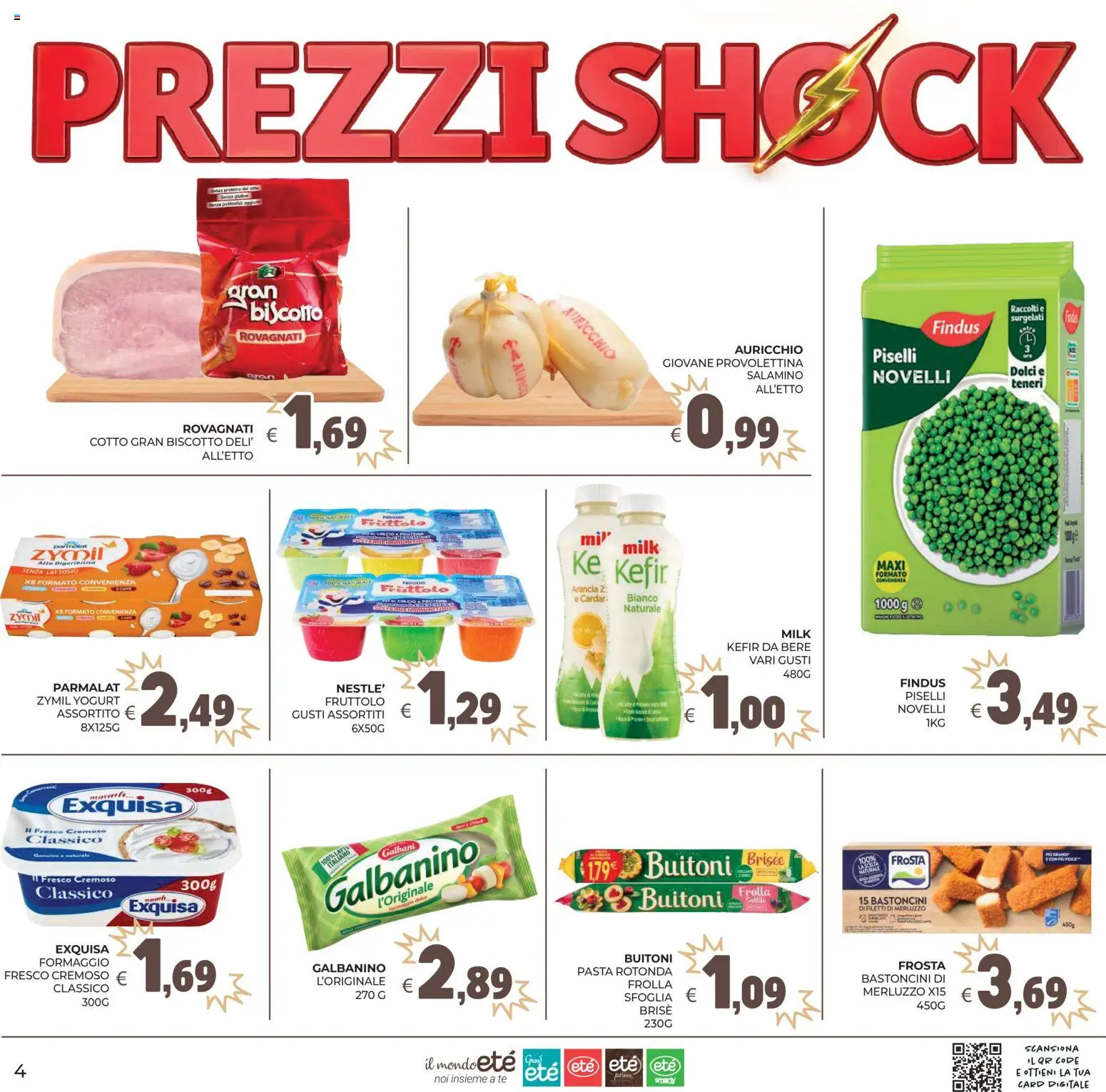 Volantino Eté del 11/09/2026 | Pagina: 4 | Prodotti: Kefir, Tè, Formaggio, Arancia