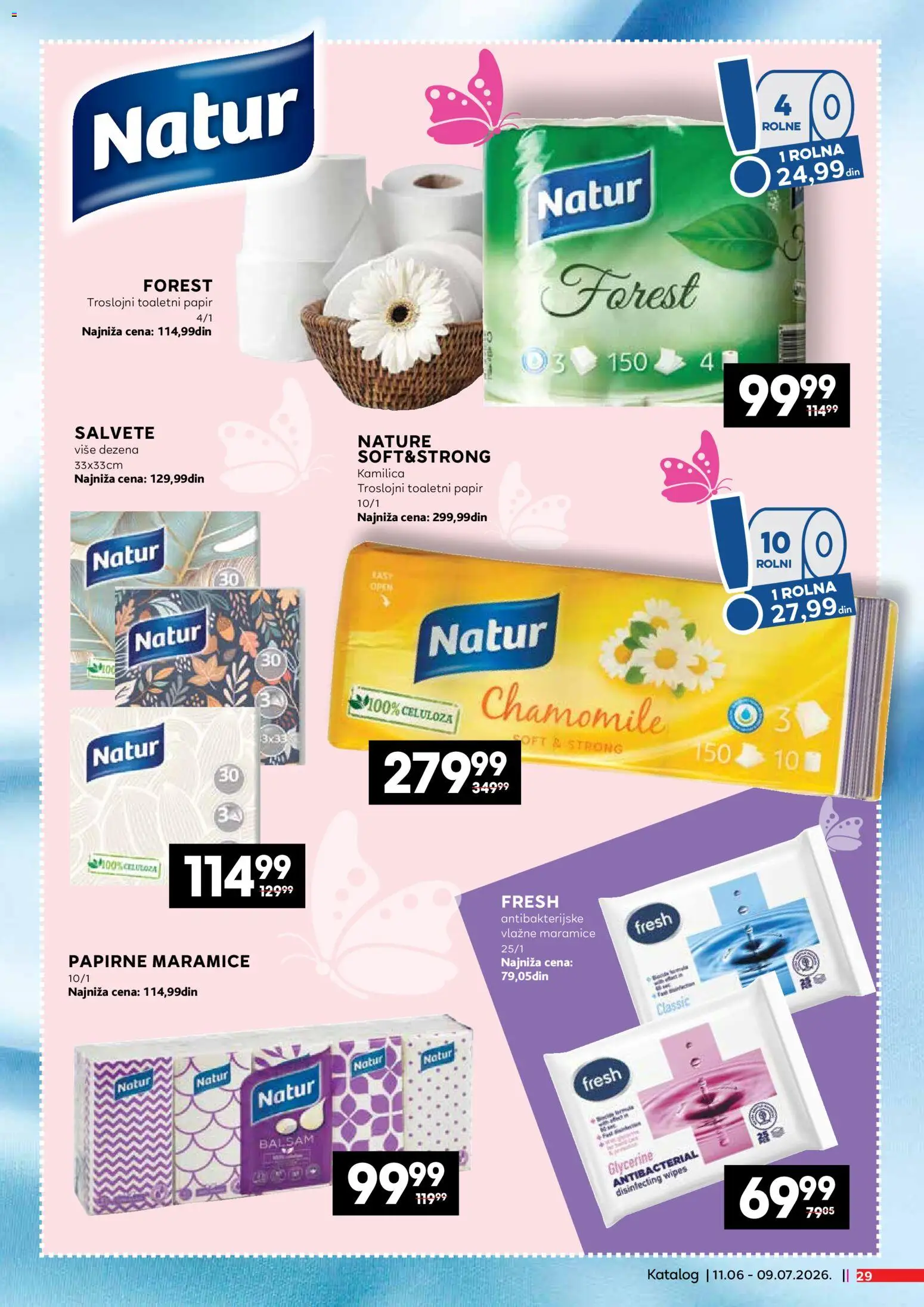 Idea katalog - važi od 11.06.2026 | Strana: 29 | Proizvode: Salvete, Vlažne maramice