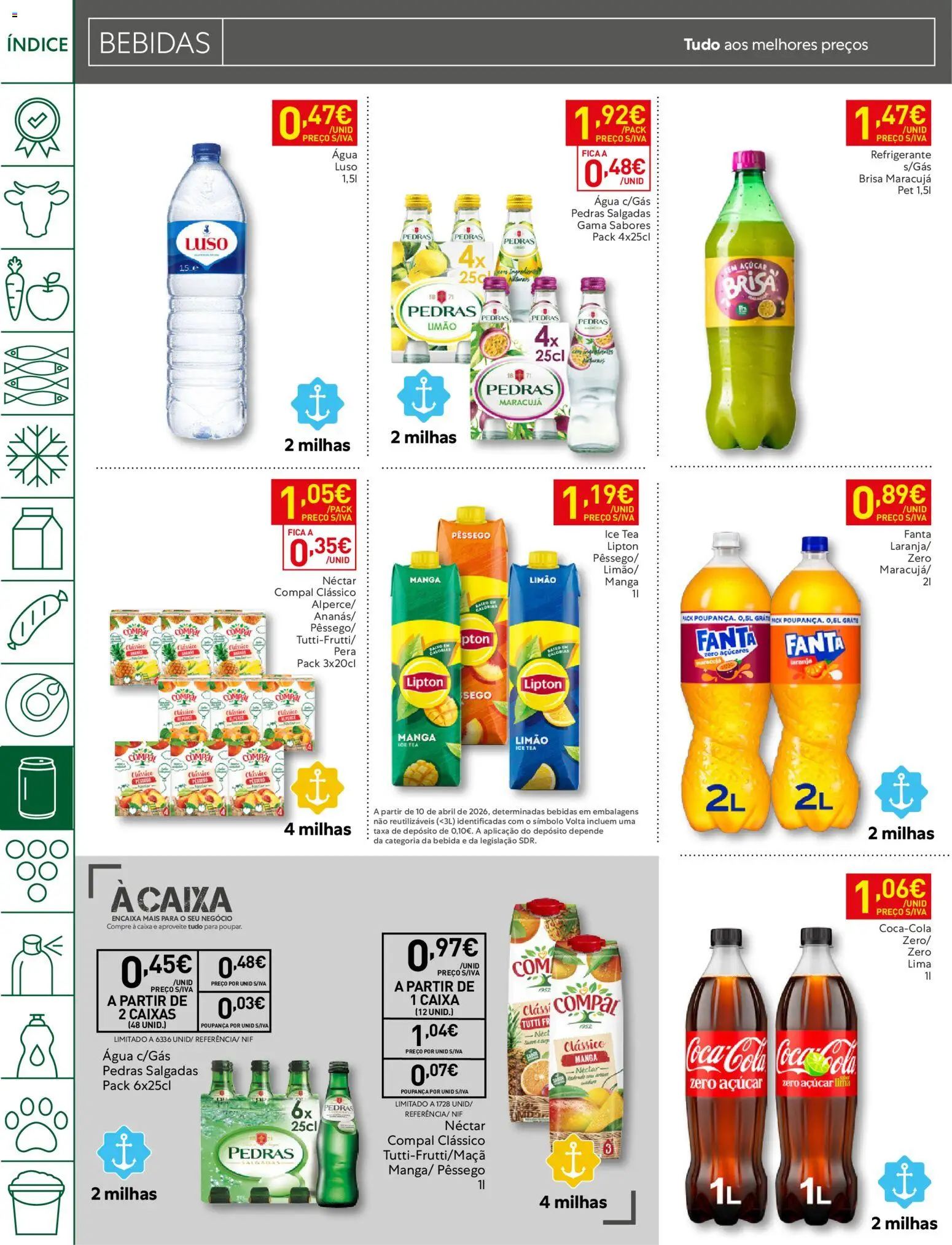 Recheio folheto Madeira │ válido de 06/10/2026 | Página: 24 | Produtos: Fanta, Manga, Açúcar, Lima