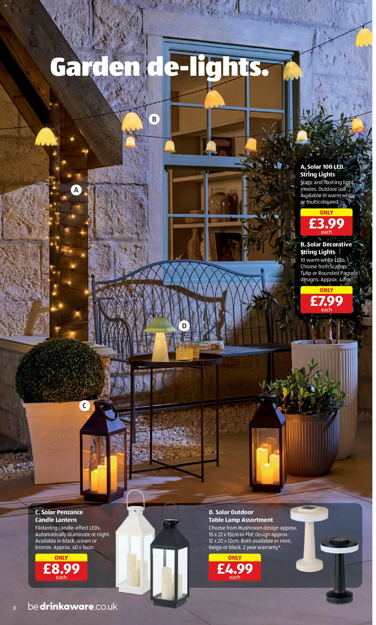 {H1} | Page: 8 | Products: Table, Table lamp, Lights, Cream