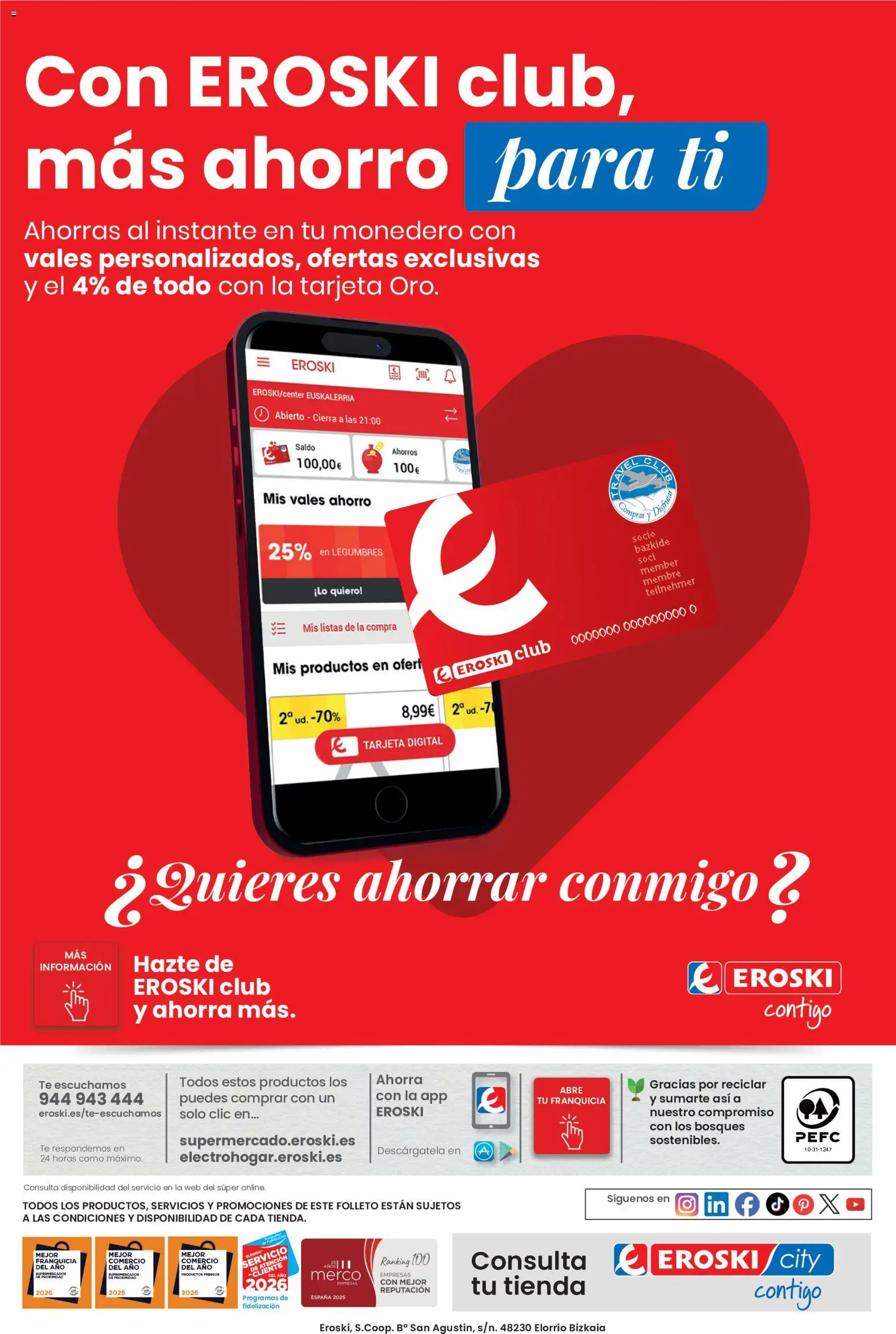 Eroski Quieres ahorrar conmigo │ válido desde el 30.04.2026 | Página: 12 | Productos: Té