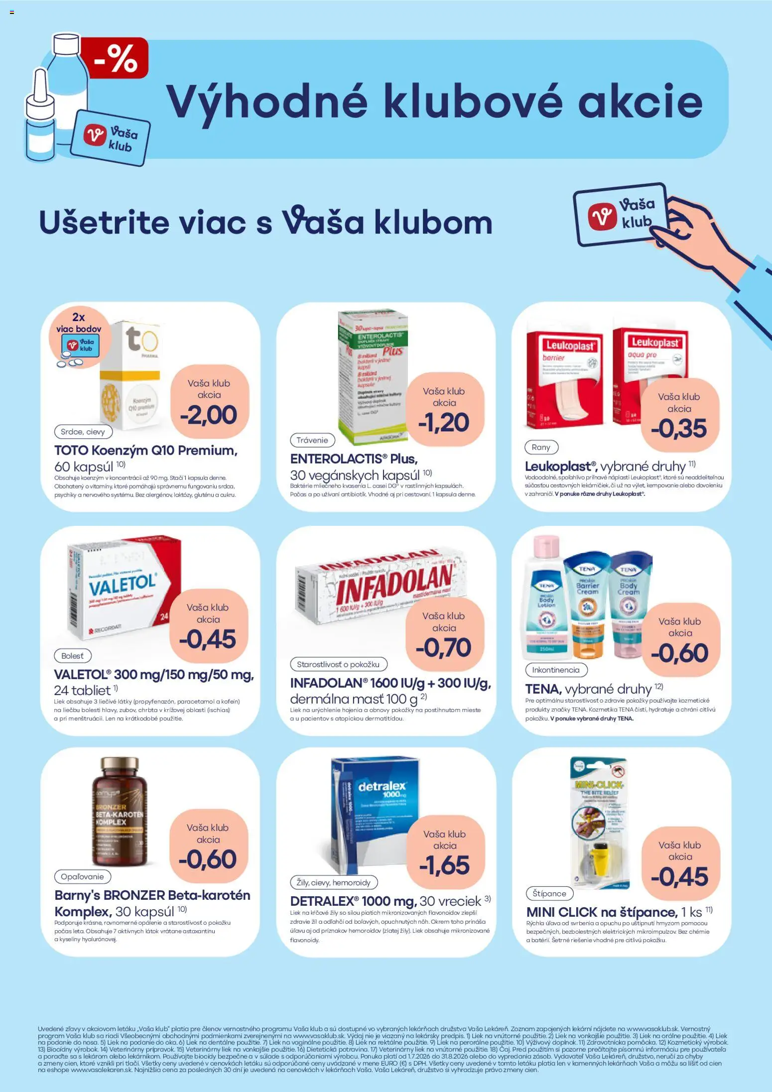 Nové Vaša lekáreň akcie – leták je platný od 01.07.2026 | Strana: 19