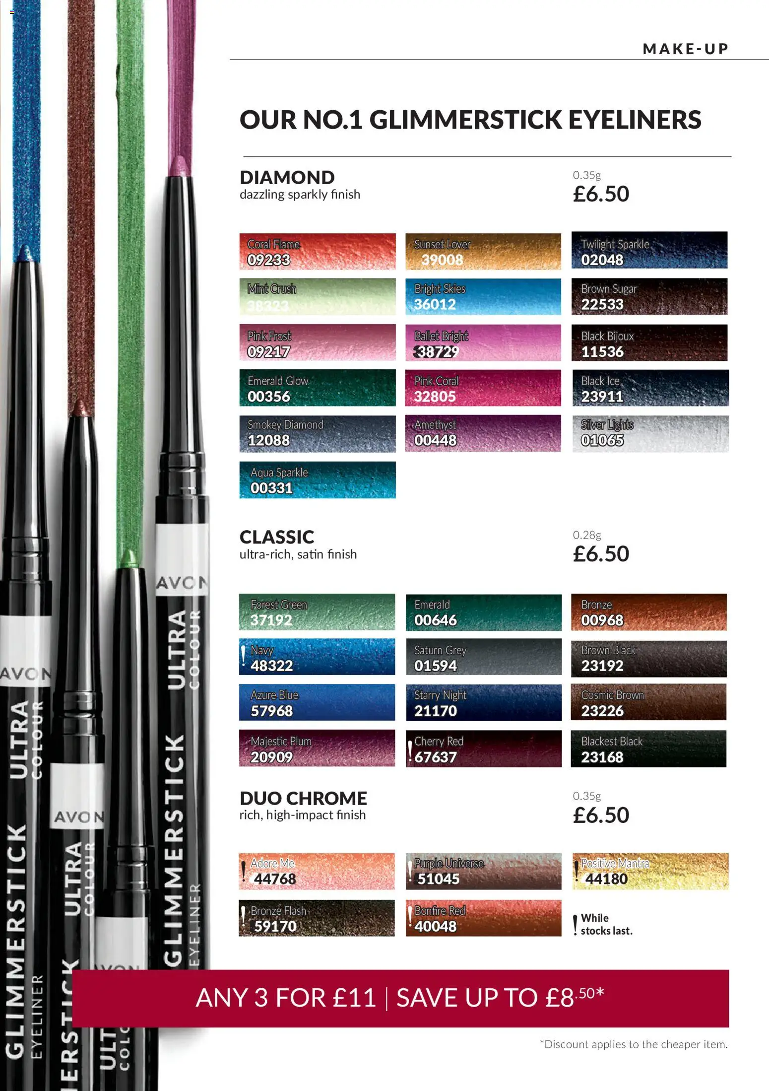 {H1} | Page: 31 | Products: Eyeliner, Lights, Mint, Sugar