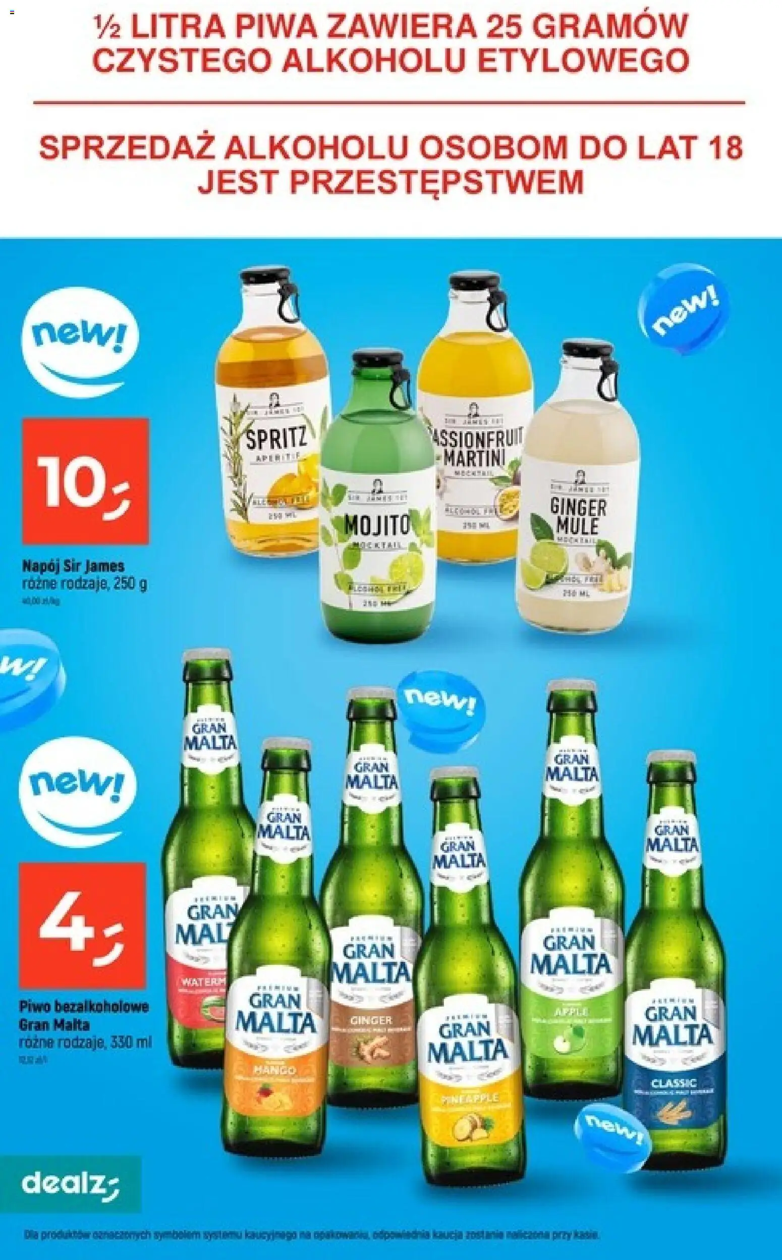 Dealz gazetka od 07.05.2026 | Strona: 12 | Produkty: Mango, Martini, Mule, Piwo
