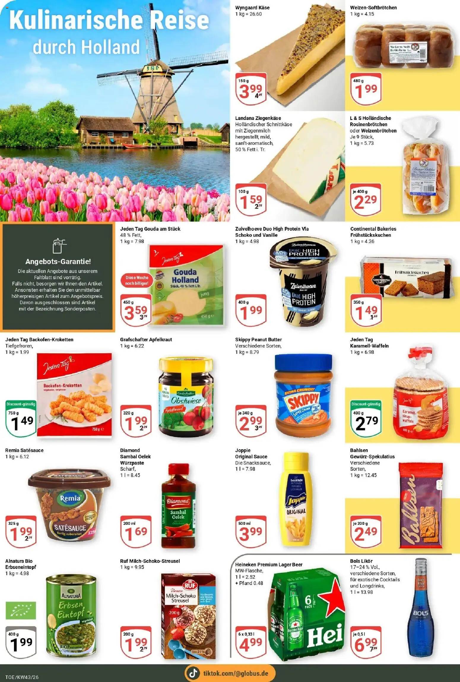Globus Prospekt Tönisvorst (ab 19.10.2026) » Angebote online | Seite: 10 | Produkte: Käse, Gouda, Heineken, Erbsen