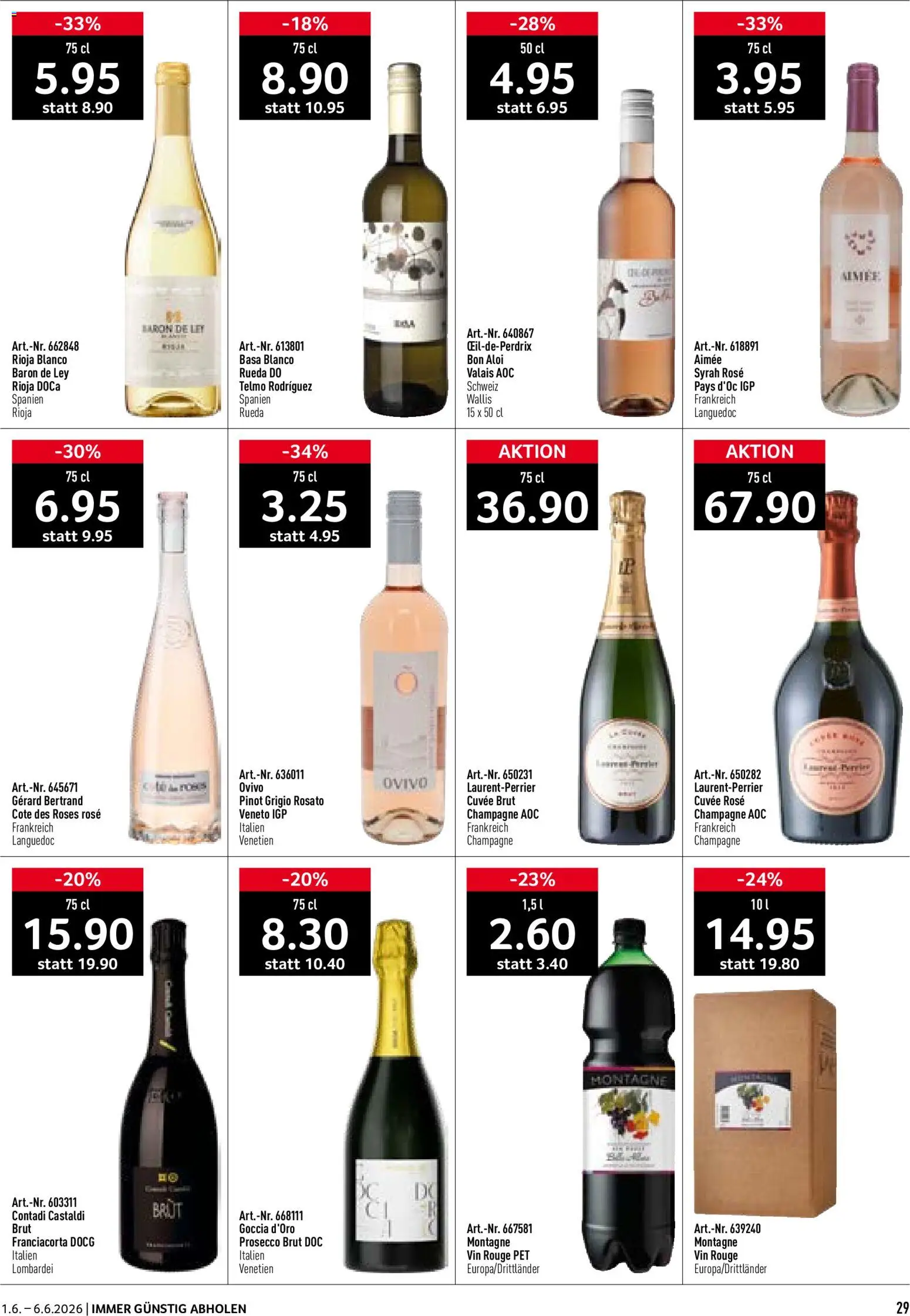 Prodega aktionen – gültig ab 01.06.2026 | Seite: 29 | Produkte: Rouge