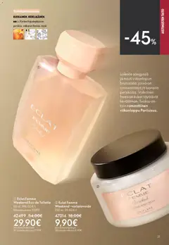 Oriflame-mainoslehti voimassa 22.04.2026 alkaen | Sivu: 21 | Tuotteet: Tuoksu, Eau de toilette, Vartalovoide