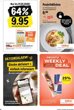 Red Bull, 25% auf das Red Bull beim Kauf eines Sandwichs plus eines Red Bull nach Wahl ab 21.05.2026 gültig | Seite: 18