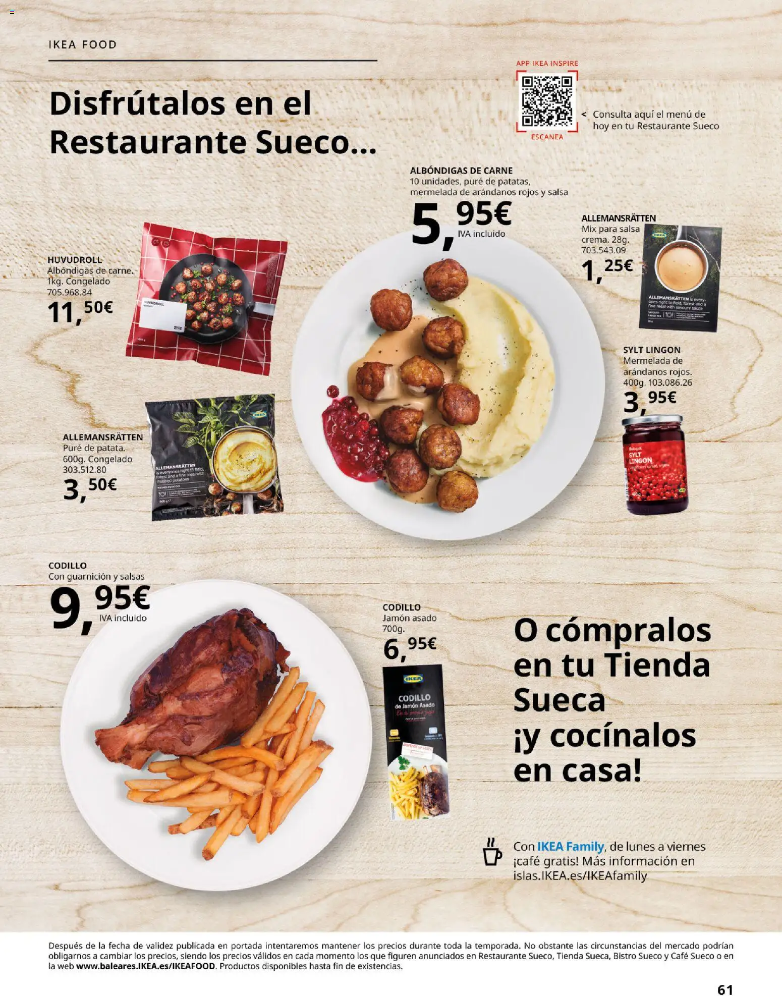 Catálogo IKEA Cocinas │ válido desde el 01/02/2026 | Página: 61 | Productos: Salsas, Café, Jamón, Arándanos