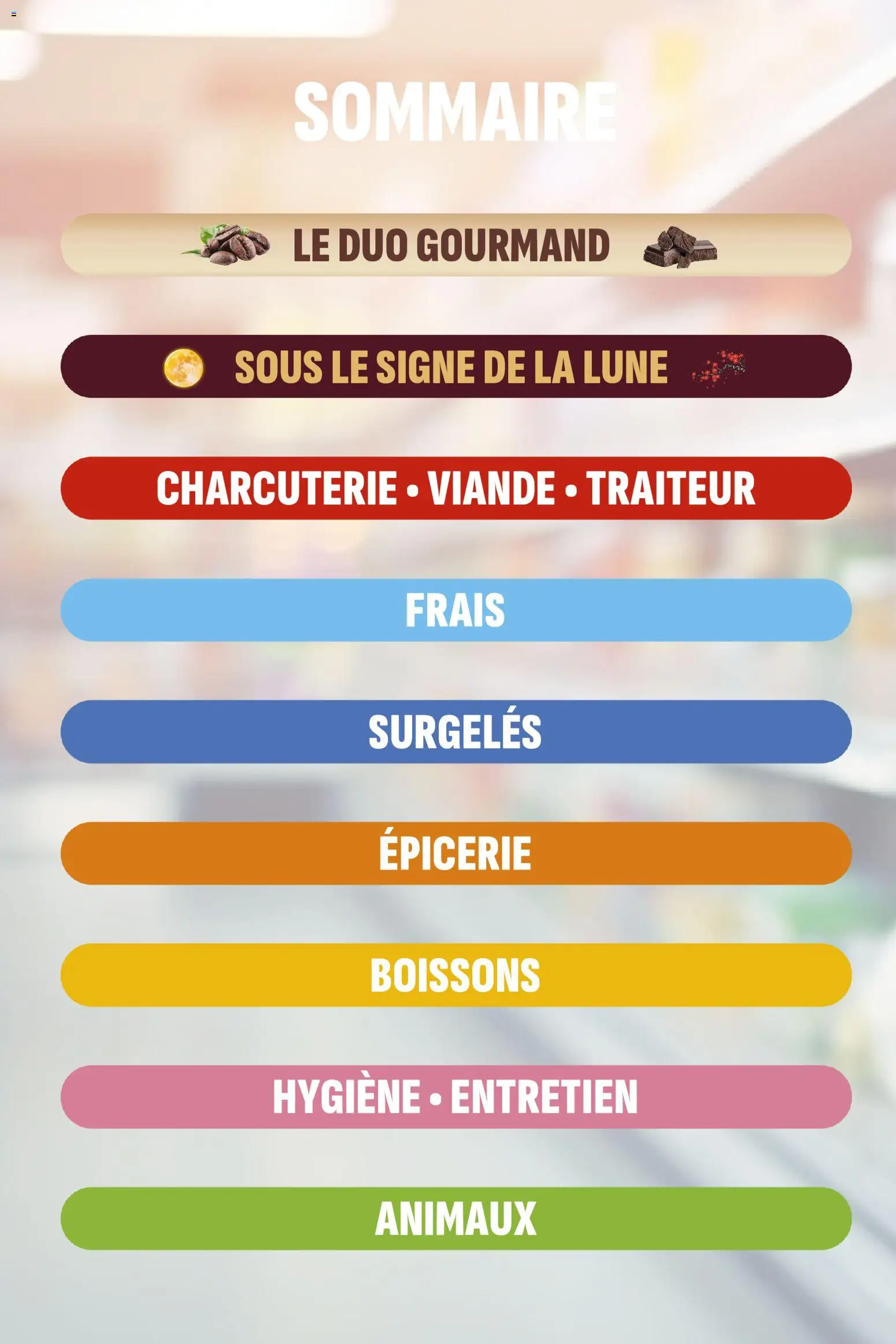 {H1} | Page: 2 | Produits: Charcuterie, Boissons, Hygiène, Viande