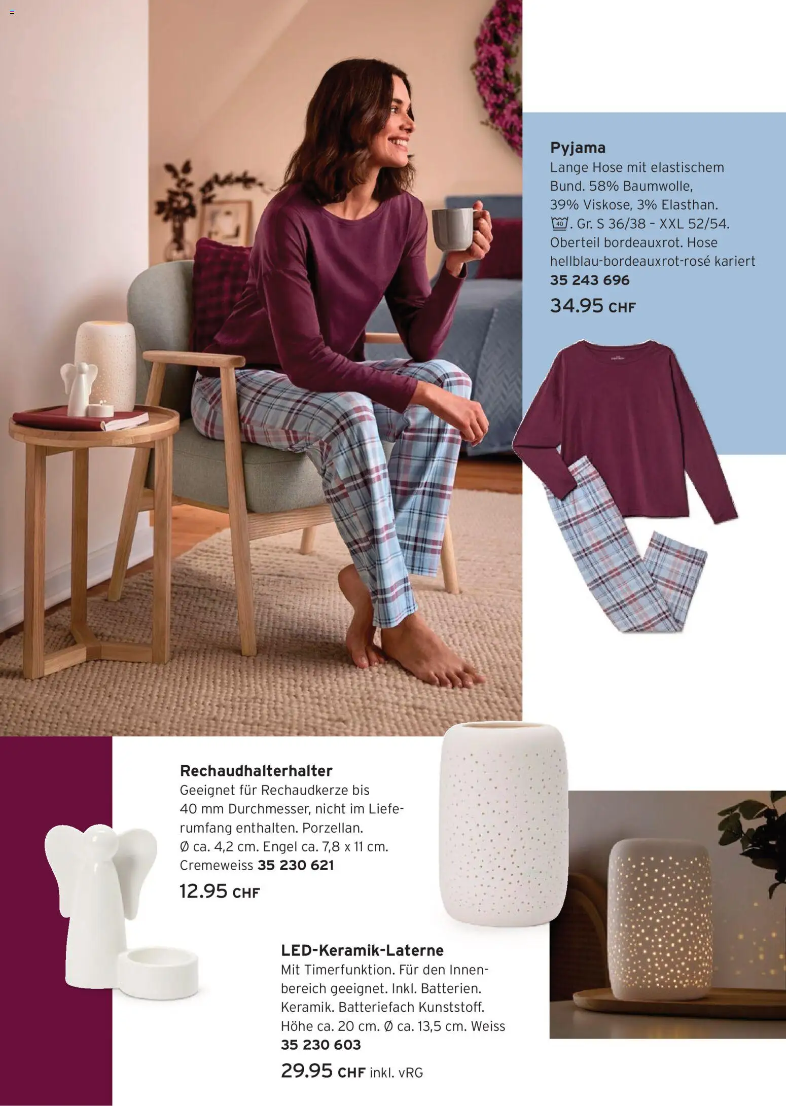 Tchibo aktionen – gültig ab 06.10.2026 | Seite: 14 | Produkte: Hose, Pyjama