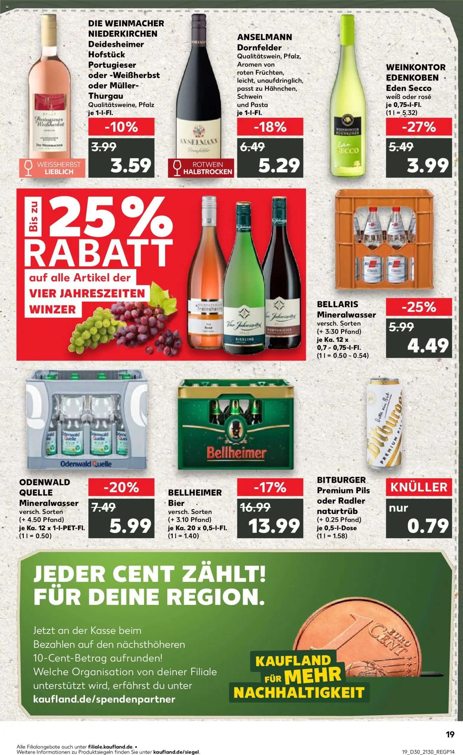 Kaufland Německo leták - Speyer od 23.07.2026 | Strana: 19 | Produkty: Radler
