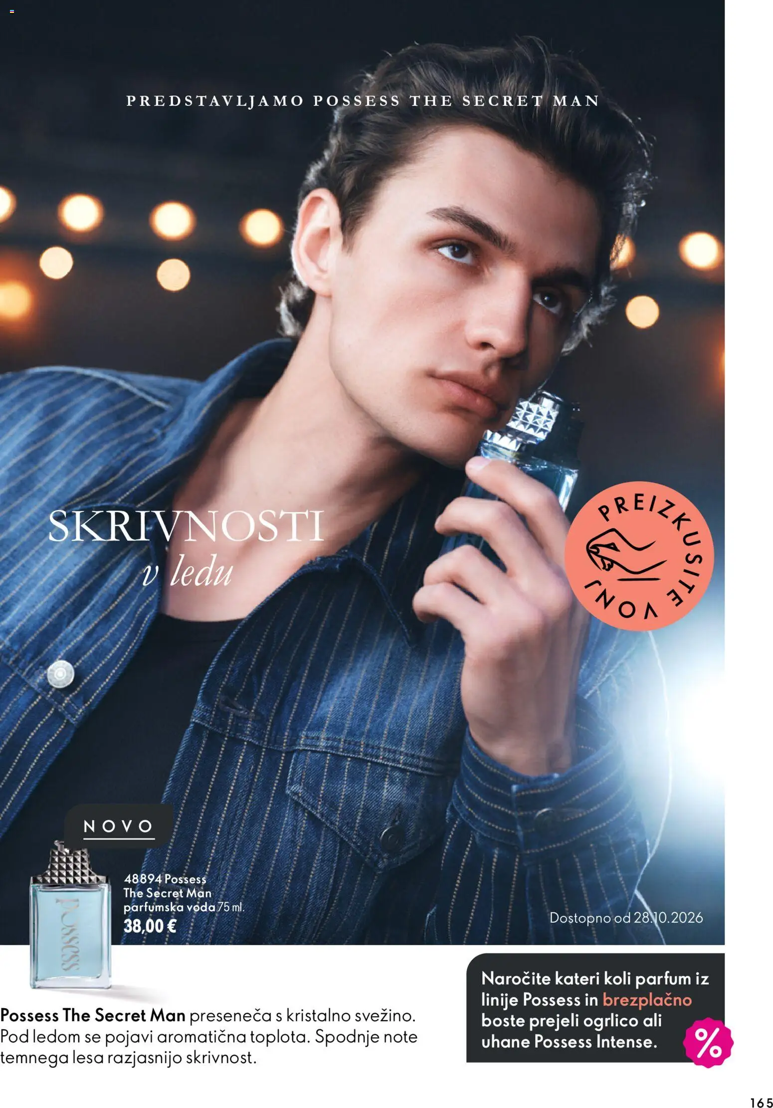 Novi Oriflame katalog ponudbe – veljaven od 07.10.2026 | Stran: 165 | Izdelki: Parfum, Voda, Parfumska voda