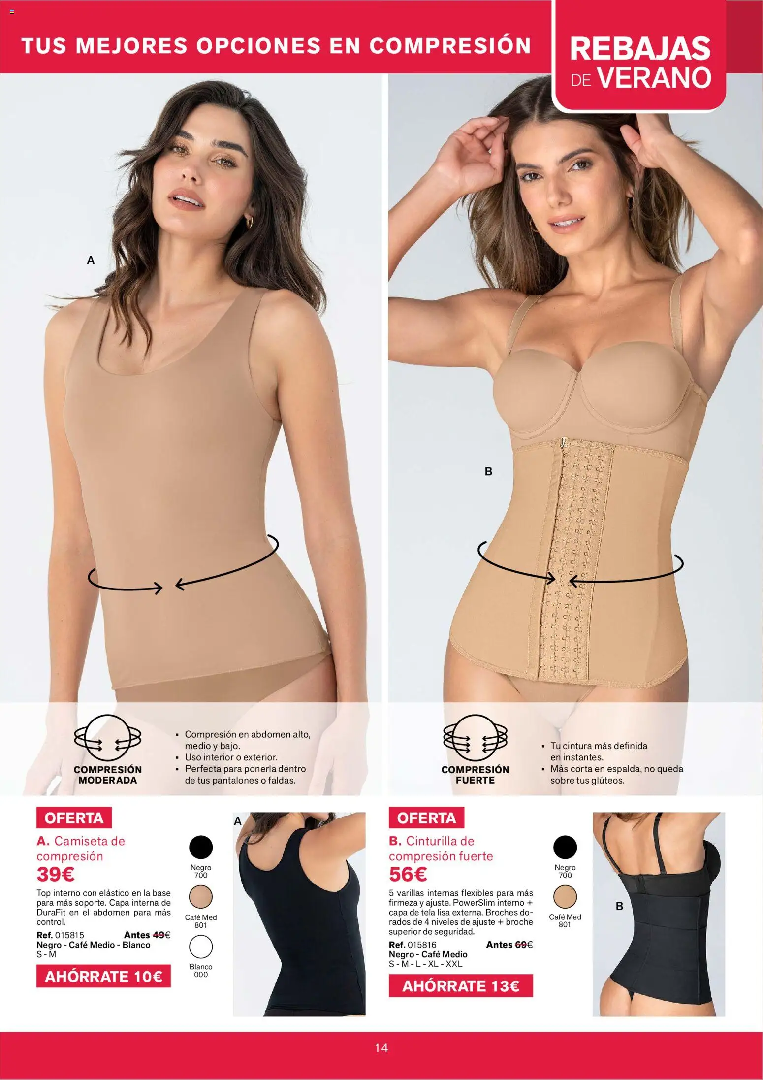 Leonisa - Catálogo Verano │ válido desde el 01/07/2026 | Página: 14 | Productos: Pantalones, Café