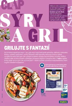 Náhled letáku Makro leták - Pro milovníky jídla od 06.05.2026 | Strana: 6 | Produkty: Grilování, Gril, Rošt, Camembert