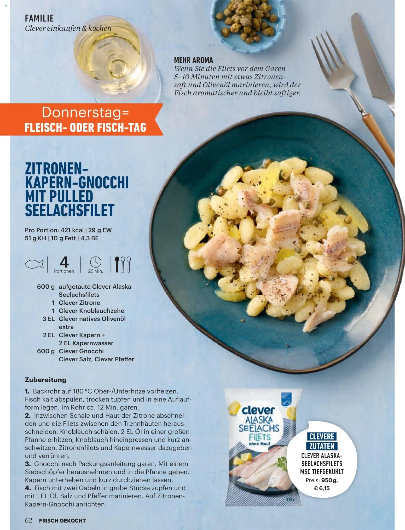 Billa AT akciós ujság - amely érvényes a következő dátumtól: 01.07.2026 | Oldal: 60 | Termékek: Gnocchi