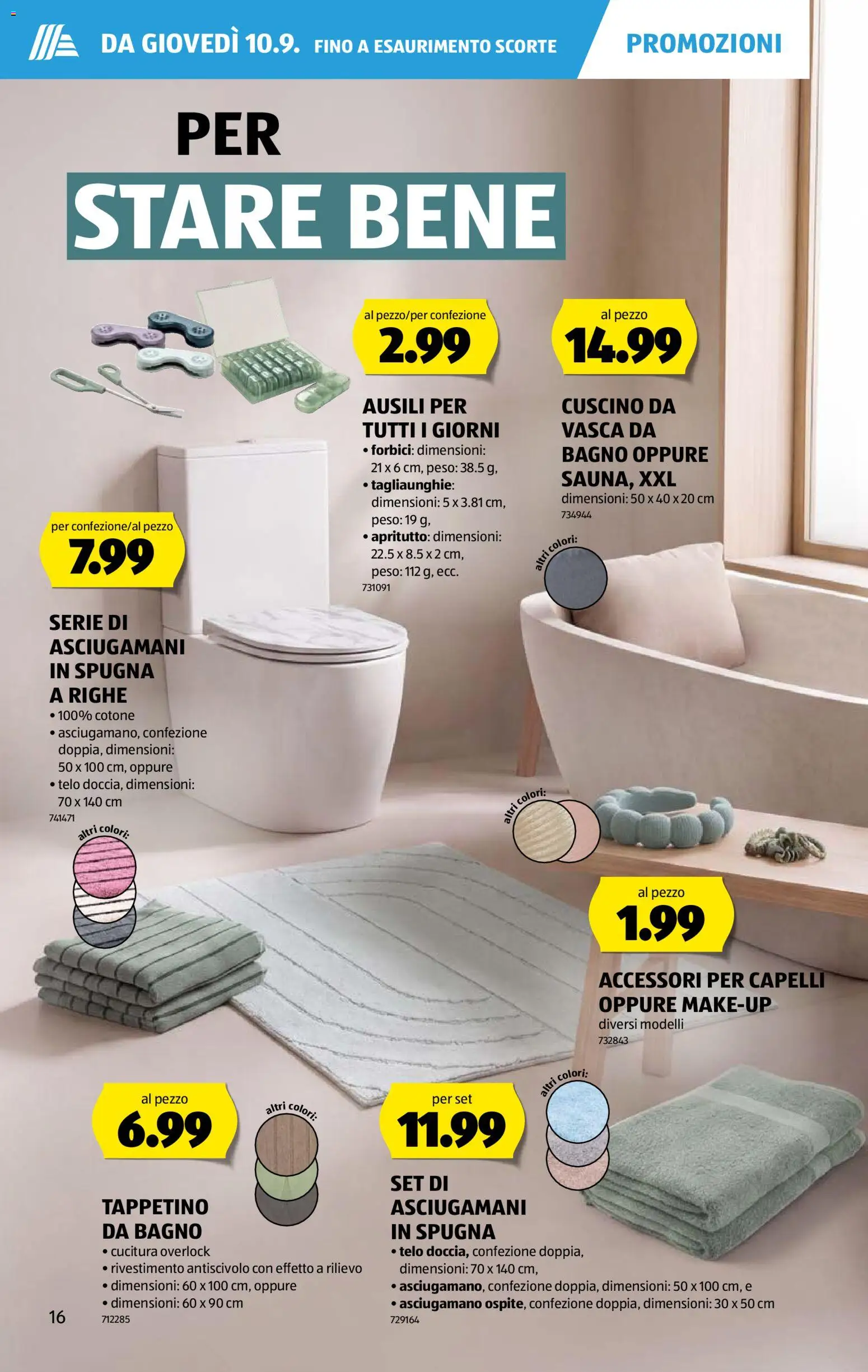 Aldi aktionen IT – gültig ab 10.09.2026 | Seite: 16 | Produkte: Make-up