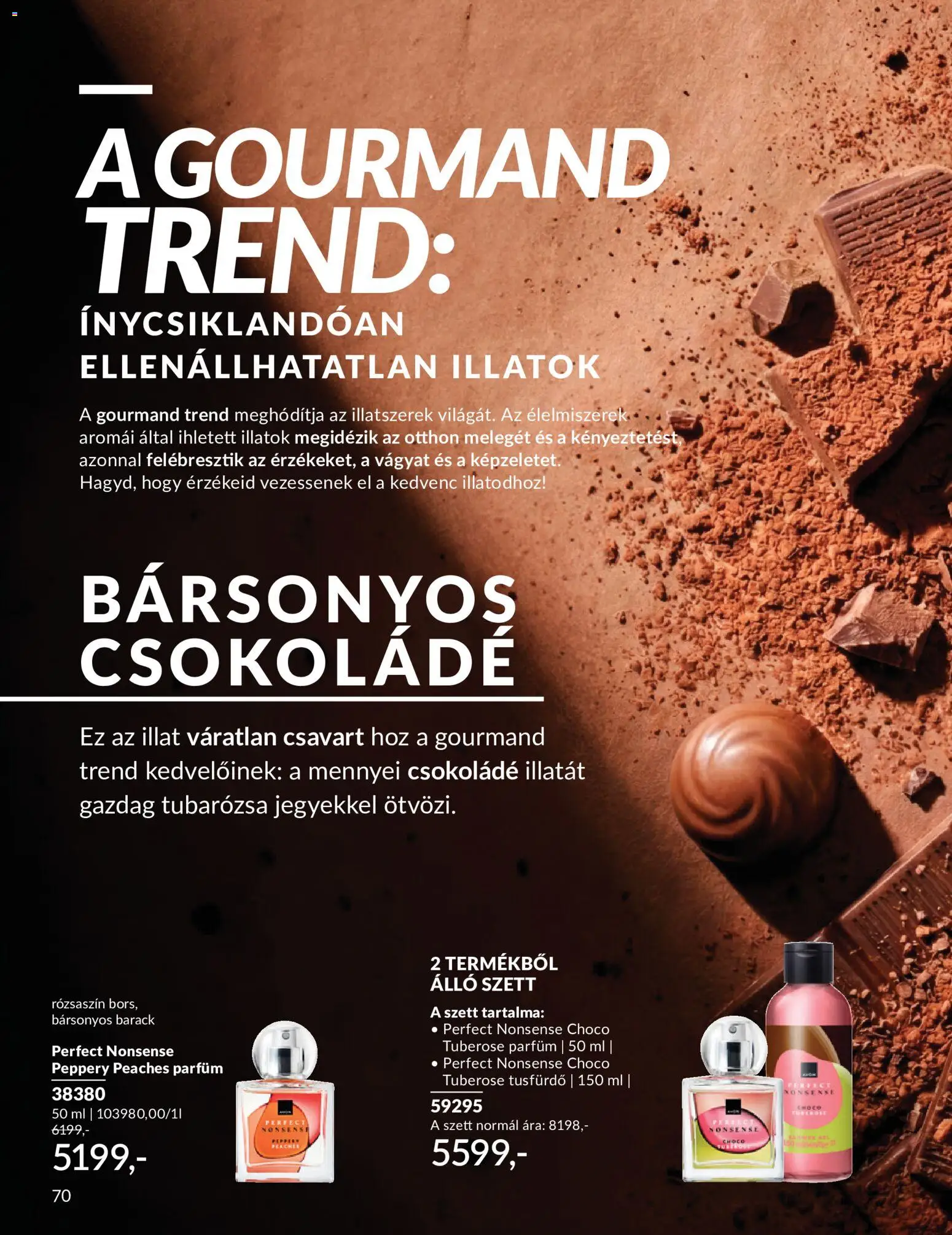 Avon akciós ujság - amely érvényes a következő dátumtól: 01.05.2026 | Oldal: 78 | Termékek: Parfüm, Csokoládé, Tusfürdő