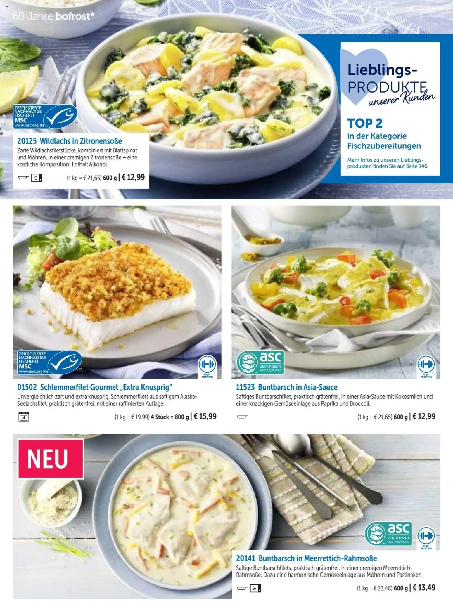 Bofrost Katalog – gültig ab 07.09.2026 | Seite: 64 | Produkte: Top, Mohren, Paprika, Kokosmilch