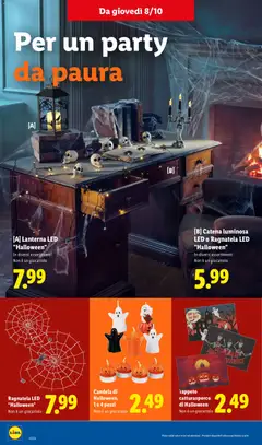 Anteprima del volantino [A] Lanterna LED "Halloween", In diversi assortimenti Non è un giocattolo valido a partire dal 01/10/2026 | Pagina: 10