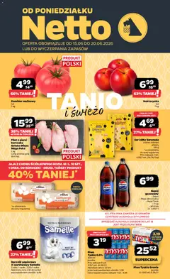 Pogląd oferty "Netto gazetka od poniedziałku spożywcza" - ważna od 15.06.2026