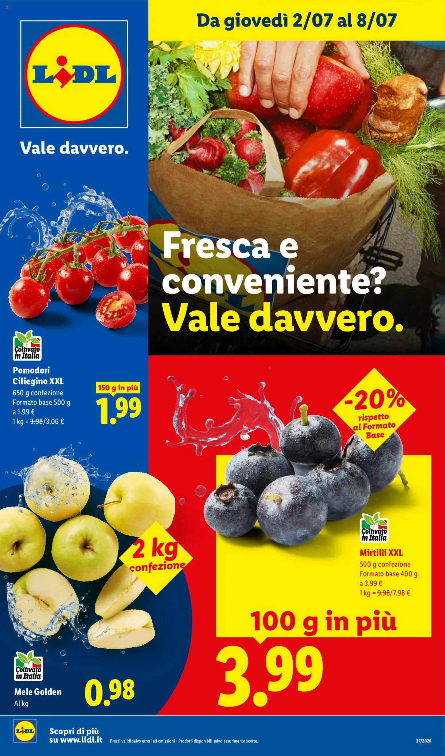 Volantino Lidl del 02/07/2026 | Pagina: 1